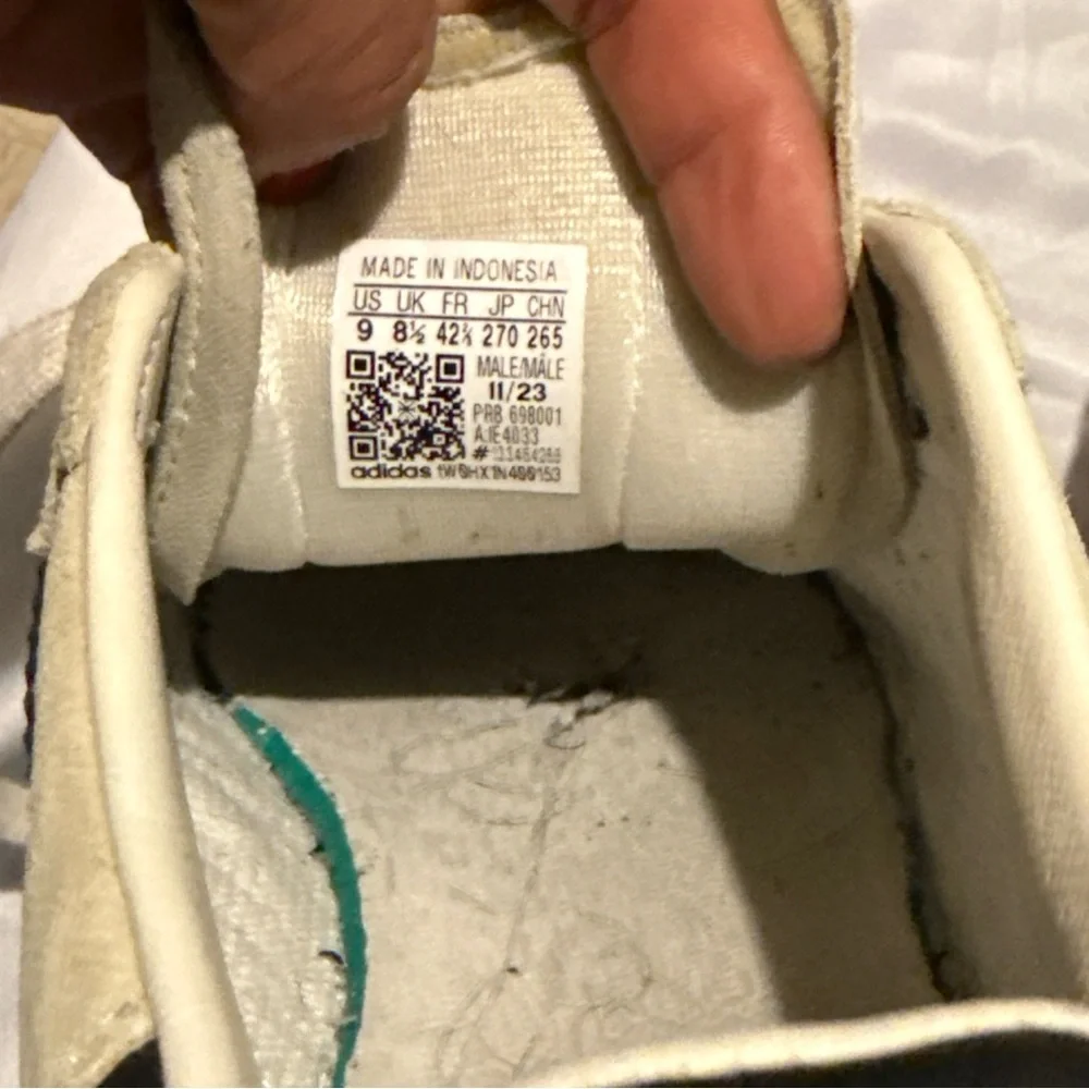 adidas Ronnie Fieg 8th Street Samba Sneakers Kith x‎ Clarks x Adidas, Size 9